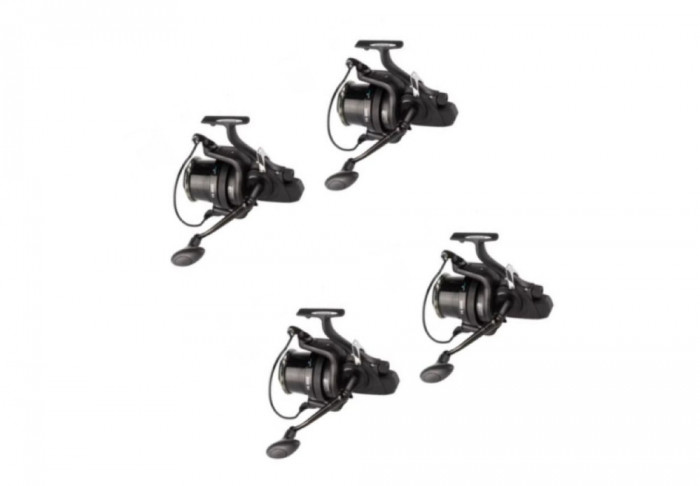 Set prokarpfishing 4 mulinete YN 8000 cu baitrunner