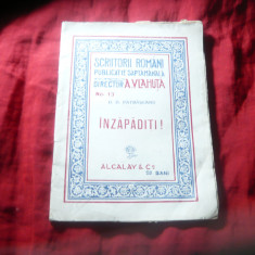 D.D.PATRASCANU - INZAPADITI !- inc. sec.XX, I editie Scriitorii Romani 13