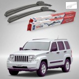 Cumpara ieftin Ștergătoare Jeep Cherokee KK 2008-prezent | Set Față Flat &ndash; TeamCar&reg;