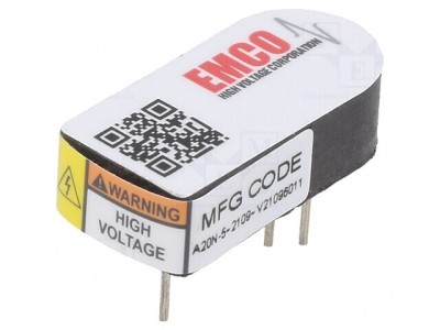 Convertor DC/DC 1W 5V la 0-2kVDC 0.5mA foto