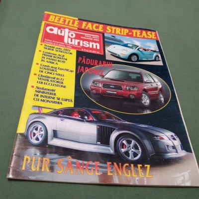 REVISTA AUTOTURISM EDITIE NOUA IANUARIE 2003 foto