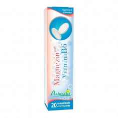 Naturalis Magneziu + Vitamina B6, 20 comprimate efervescente