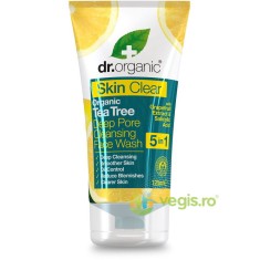 Gel de Curatare 5 in 1 cu Arbore de Ceai Skin Clear 125ml