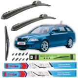 Cumpara ieftin Ștergătoare Skoda Octavia II Combi (1Z5) (2004&ndash;2009) | Set Complet &ndash; TeamCar&reg;