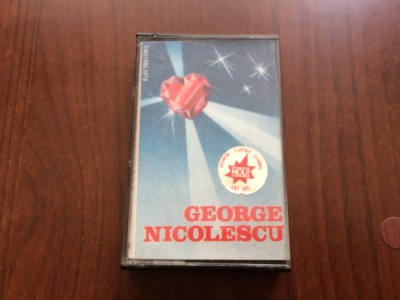 george nicolescu prefa-te inima in stea 1989 album caseta audio muzica pop rock usoara electrecord STC 00566 foto