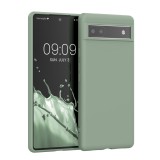 Husa kwmobile pentru Google Pixel 6a, Silicon, Verde, 57799.172, Carcasa