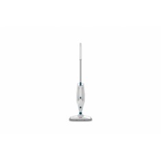 Mop cu aburi HEINNER HSM-M1400WH-BL, 1400 W, Rezervor apa 0.42 l, Debit de abur 21/27 g/min, Alb