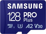 SAMSUNG PRO Plus 128GB microSD UHS-I U3 Full HD 4K UHD 180MB/s Read 130MB/s Write Memory Card Incl. SD-Adapter 2023 &quot;MB-MD128SA/EU&quot; (timbru verde 0.03