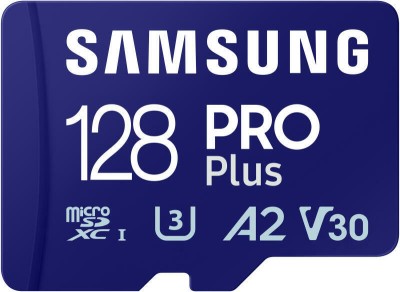 SAMSUNG PRO Plus 128GB microSD UHS-I U3 Full HD 4K UHD 180MB/s Read 130MB/s Write Memory Card Incl. SD-Adapter 2023 &amp;quot;MB-MD128SA/EU&amp;quot; (timbru verde 0.03 foto