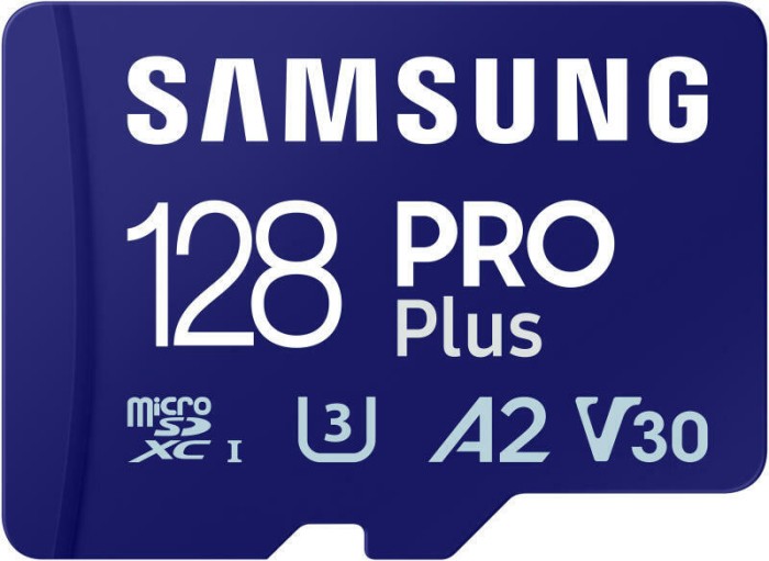 SAMSUNG PRO Plus 128GB microSD UHS-I U3 Full HD 4K UHD 180MB/s Read 130MB/s Write Memory Card Incl. SD-Adapter 2023 &quot;MB-MD128SA/EU&quot; (timbru verde 0.03