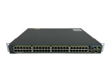 Switch Cisco WS-C2960S-48LPD-L V02 48x1Gb PoE+ 2x10Gb SFP+ PSU Stack Urechi rack