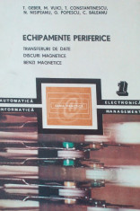 Echipamente periferice - Transferuri de date, discuri magnetice, benzi magnetice, vol. I, II, III foto