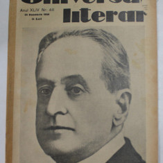 UNIVERSUL LITERAR , REVISTA , ANUL XLIV , NR. 48, 25 NOIEMBRIE , 1928