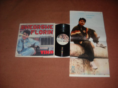 Gheorghe Florin: Vino (1992) vinil rar, pop autohton/slagare, cu poster original foto