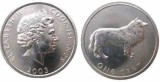 Insulele Cook 2003 - 1 cent, caine, UNC