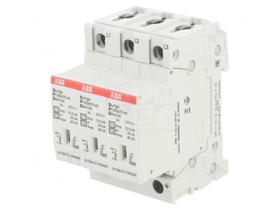 Limitator de supratensiuni Tip 1 2 Poli 80kA foto