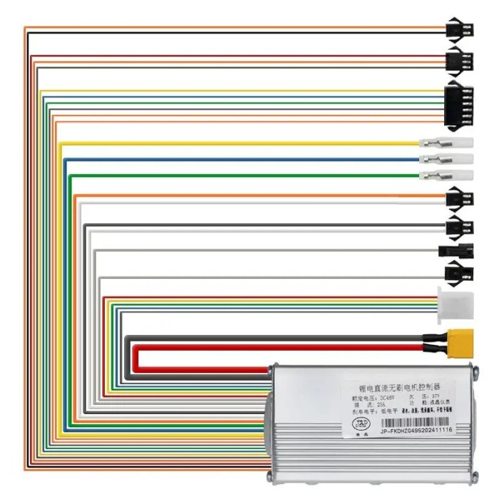 Controler J&amp;P 48v 25A 800W LCD