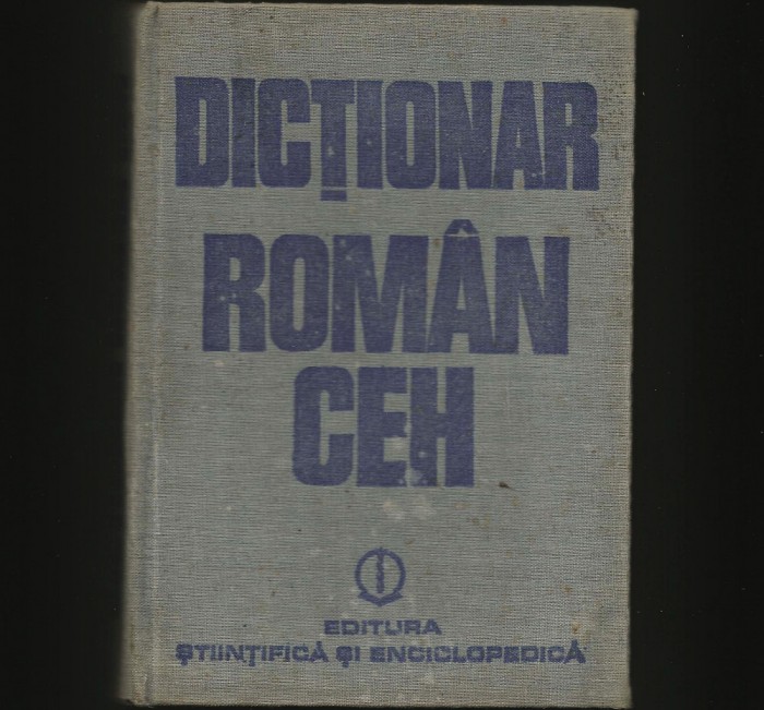 DICȚIONAR ROM&Acirc;N-CEH - EDITURA ȘTIINȚIFICĂ
