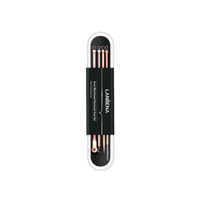 Set Instrumente, Lanbena, Tool Kit, Indepartare Puncte Negre si Acnee, 4 Piese