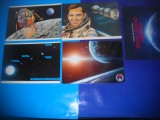 HOPCT LOT NR 911 DUMITRU PRUNARIU SI -COSMOS /SPACE -5 CARTI POSTALE-NECIRCULATE
