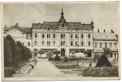 !!! RARR : SATU MARE - IN PARC - CIRCULATA 1958 foto