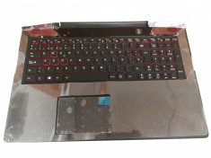 Carcasa superioara cu tastatura Palmrest Lenovo Y700-15ACZ layout sp foto