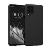 Husa Kwmobile pentru Samsung Galaxy M53 5G, Silicon, Negru, 57854.01, Carcasa