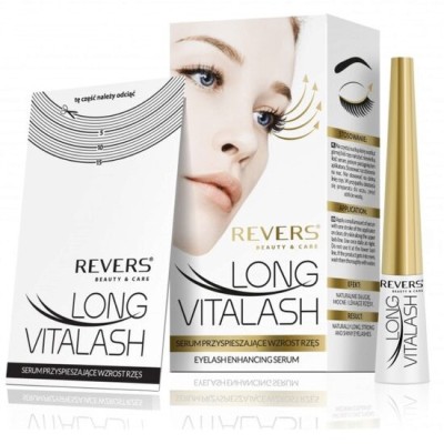 Ser pentru regenerarea genelor, Vitalash, Revers, 5 ml foto