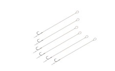 set 6 Carlige legate Montura Accesorii pescuit &gt; Nada si momeli , Lungime rig 8cm cu fir textil si carlig legat cu spin