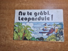 revista pentru copii - nu te grabi, leopardule - din anii &amp;#039;80 foto