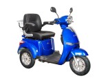Cumpara ieftin Triciclu electric ZT-15-K, motor 900W, 48V 20Ah, viteza 25km/h, autonomie 55km, nu necesita permis de conducere - Albastru