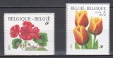 Belgia 1999 - Flori - Timbre autoadezive fără specificarea valorii, 2 Serii, MNH
