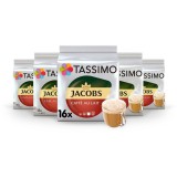 Set 5X Capsule cafea Tassimo Caf&eacute; Au Lait, 80 de bauturi x 180 ml, 80 capsule
