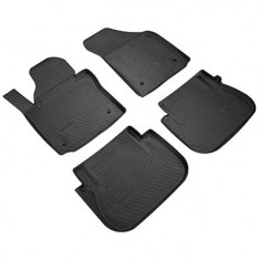 SET COVORASE AUTO CAUCIUC FIT VOLKSWAGEN CADDY (2004-2015) VOLKSWAGEN CADDY (2015-2019) (2 PORTIERE CULISANTE) - 4 PCS