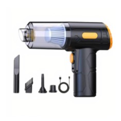 Aspirator auto portabil, fara fir, 3 in , model pistol, 32x15 cm