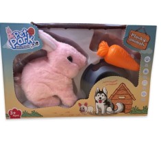 Jucarie interactiva iepure iepuras cu accesorii Pet Park