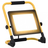VidaXL Proiector cu LED și m&acirc;ner, alb cald, 100 W