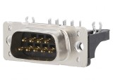 Soclu D-Sub 9-PIN 90&deg; THT UNC 4-40