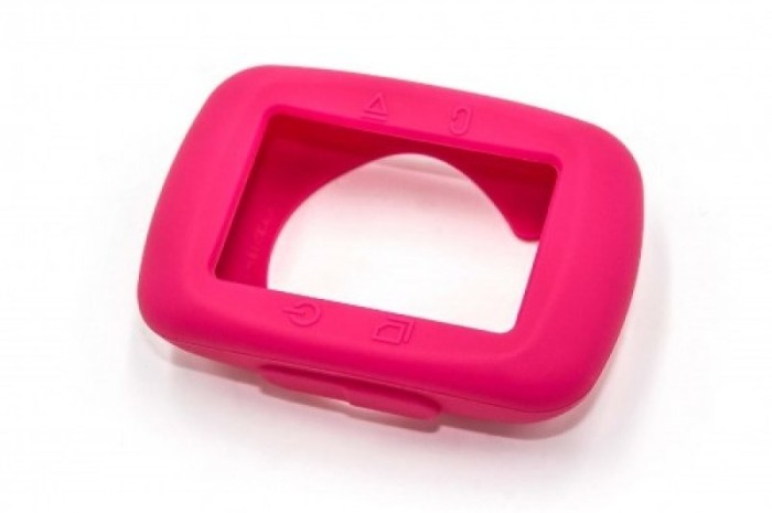 Carcasă silicon / caz roz pentru marginea garmin 200, 500 Carcasă silicon / caz roz pentru marginea garmin 200, 500