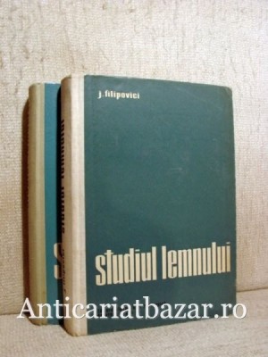 Studiul lemnului - J. Filipovici foto