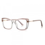 Ochelari De Calculator Dama Techsuit 2273, Anti-Blue Light, Maro Deschis