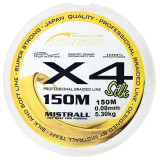 Fir textil Mistrall X4 150m-0,10mm/ 5,8kg