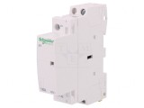Contactor 1P 16A 24VAC NO pentru Șină DIN