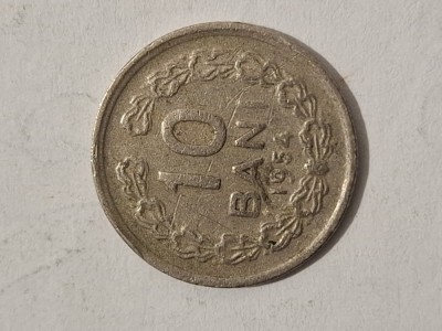 10 bani 1954 foto
