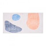 Covor GRACE 70x140 cm Printat Lavabil Antialunecare 3mm Fir 100% Poliester Heinner