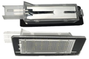 set 2 x Lampa LED numar compatibil RENAULT foto