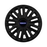 Set 4 capace roti potrivite jantelor de 15 inch (R15) compatibile VOLVO, Model - 313 Black
