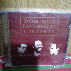 -Y- CD ORIGINNAL DOMINGO PAVAROTTI CARRERAS ( M) SIGILAT !