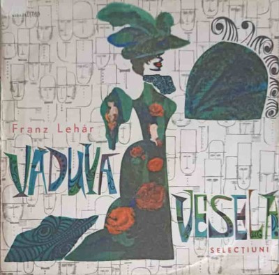 Disc vinil, LP. VADUVA VESELA, SELECTIUNI-FRANZ LEHAR foto