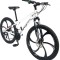 Bicicleta MTB 24&Prime; BR Tornado cadru Aluminiu, Alb